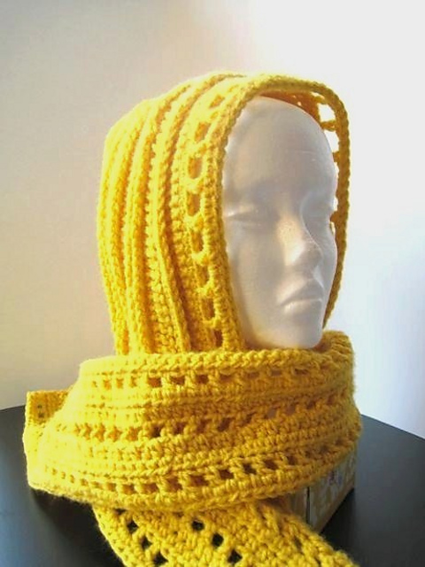 Aesthetic Hooded Scarf