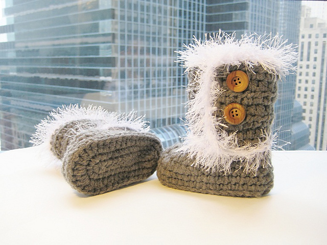 Toddler Furry Boots