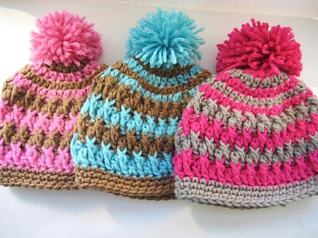 Pom Pom Beanie