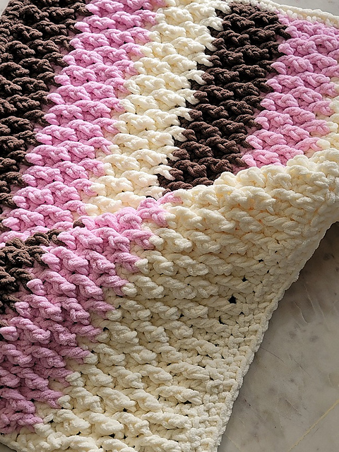 Alpine Stitch Blanket