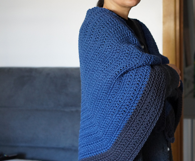 Half circle shawl