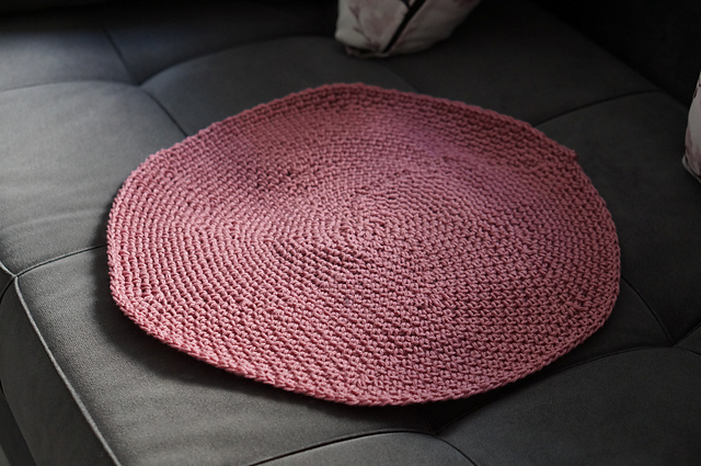 The moss stitch round