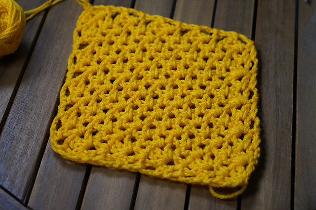 V stitch C2C square