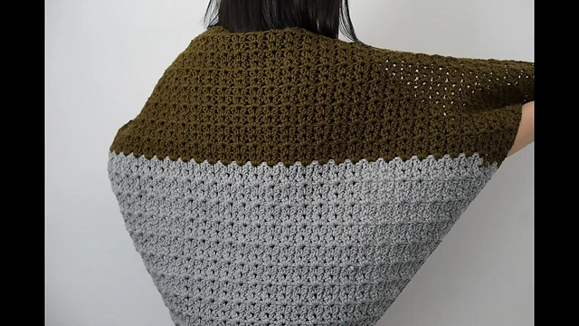 Easy classy shawl