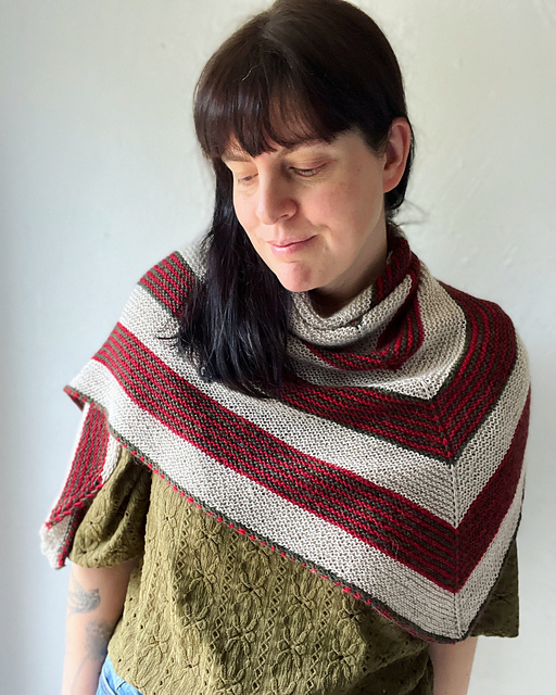 Ravelry: Easy Triangle pattern by Nadia Crétin-Léchenne