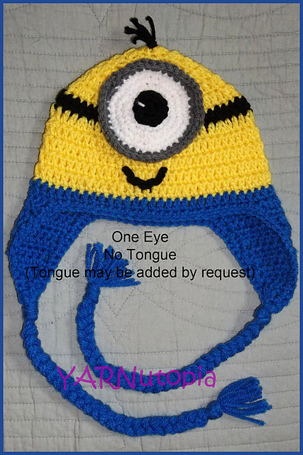 Minion Earflap Hat