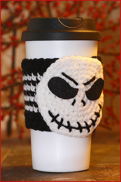 Jack Skellington Cup Cozy