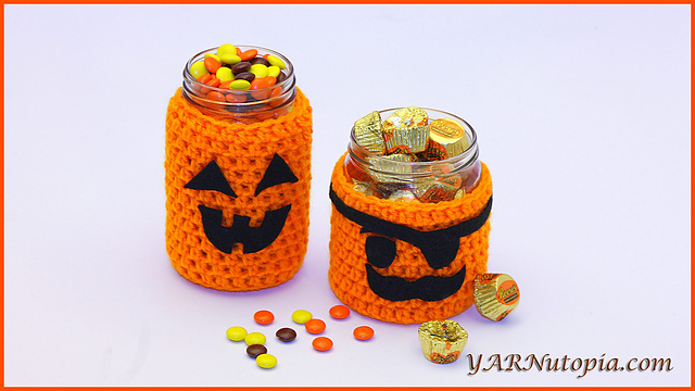 Seasonal Jar Cover Cozies