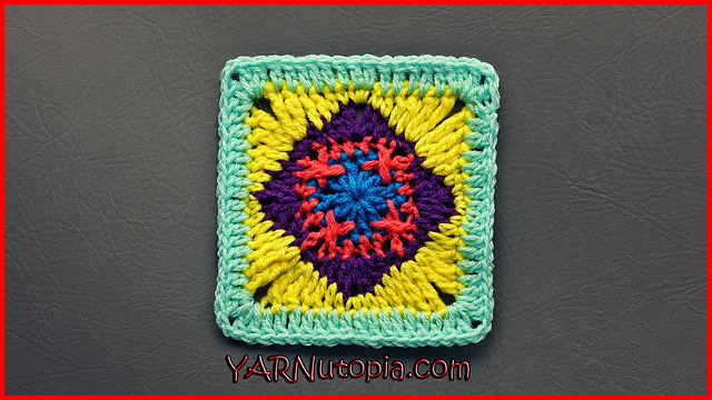 Diamond Block Granny Square