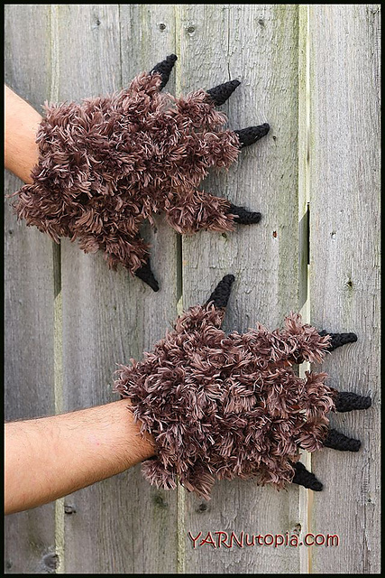 Beast Costume Gloves