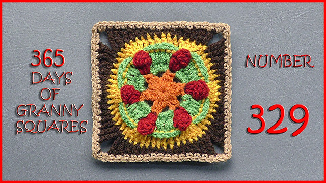 Berry Giving Granny Square
