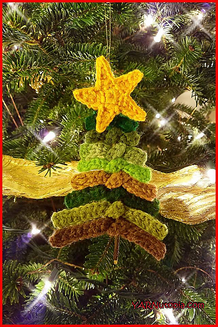 Rustic Evergreen Ornament