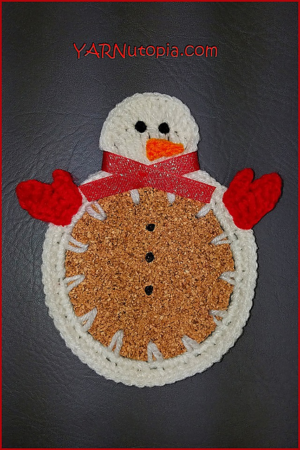 Winter Snowman Coasters