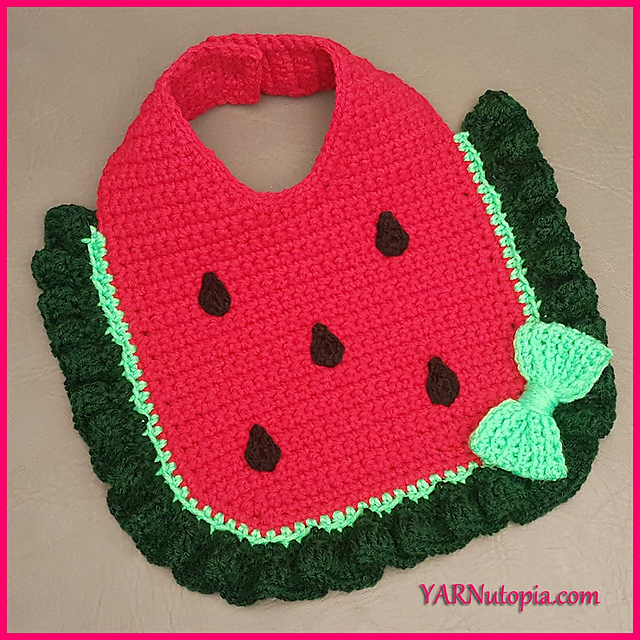 Watermelon Baby Bib