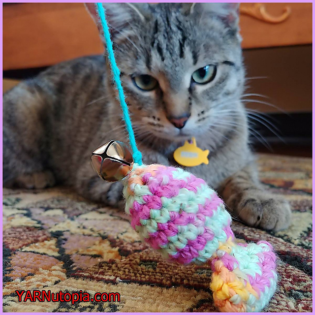 Catnip Sardine Toy