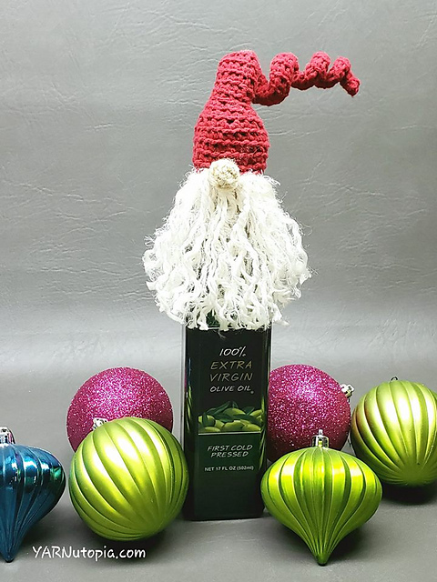 Santa Bottle Topper