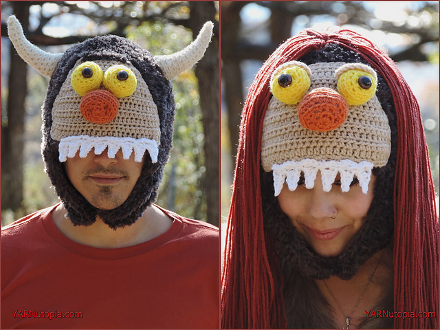 Adult Sized Monster Hats