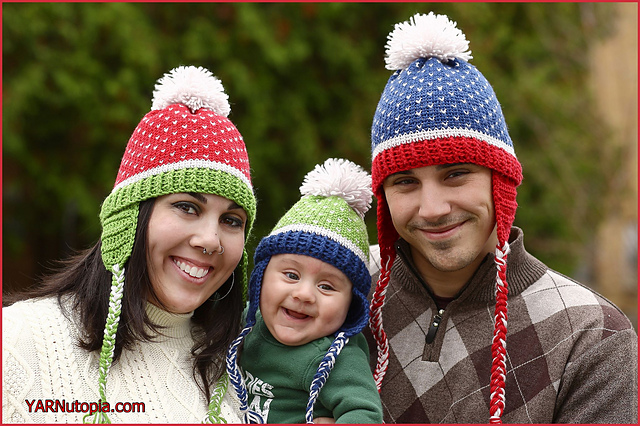 Family Fair Isle Hat