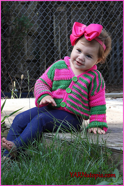 Offbeat Baby Cardigan