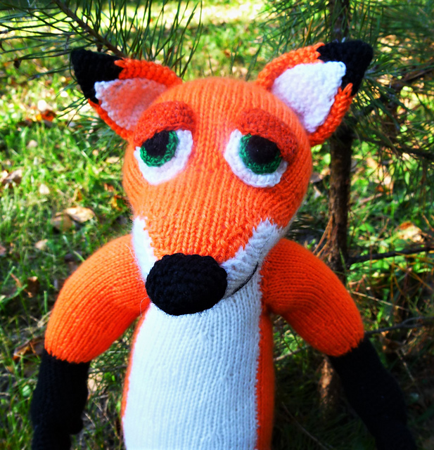 Ravelry: Large fox pattern by Nadia Perepelitsa