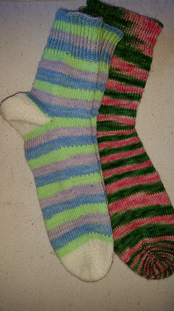 My Recipe for Toe Up Socks