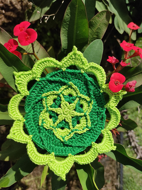 Ravelry: Mandalas chakras - Anahata pattern by Naelis Asterie