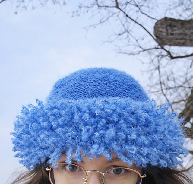 Blue Loops Beanie