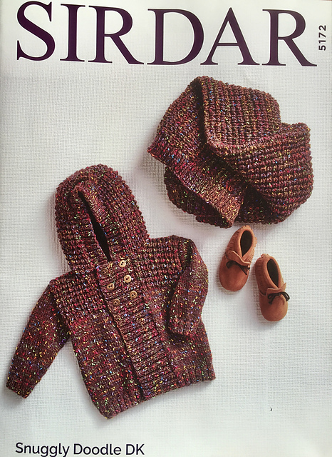Hooded jacket and blanket  5172