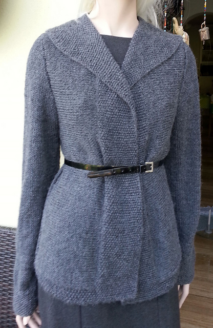 # 19 Schalkragenjacke
