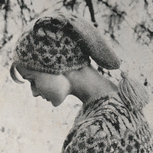 Jacquard Cap