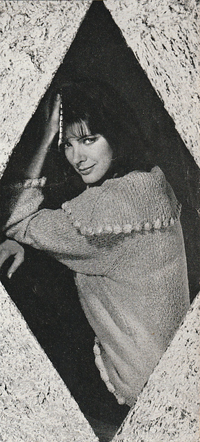 Bobble edged Sweater