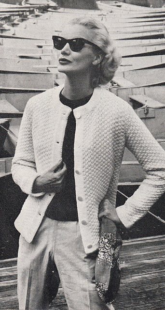 Nylon Cardigan