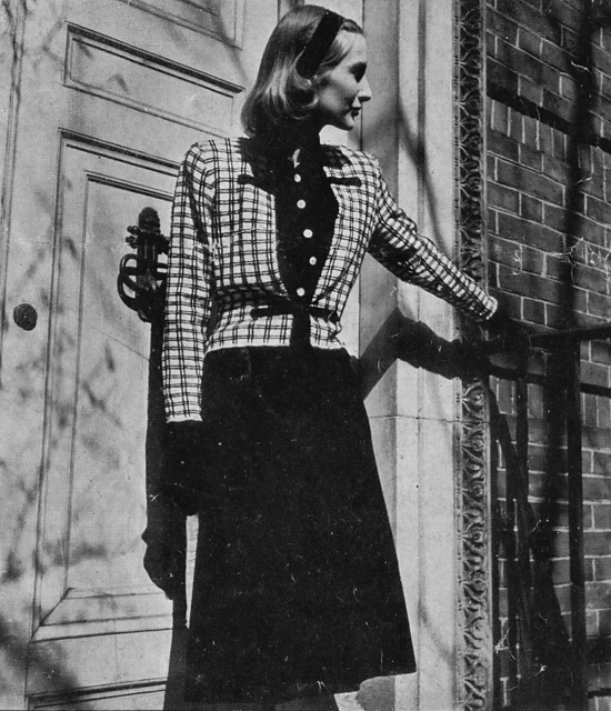 Suit with Checked Jacket