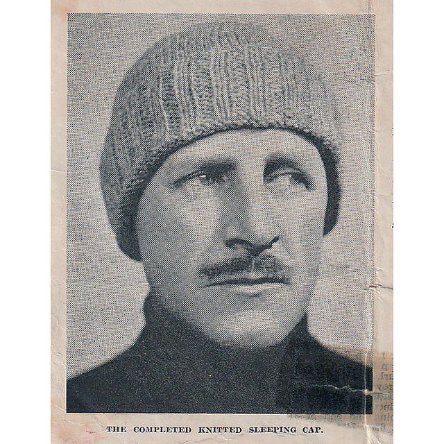 Wartime Sleeping Cap