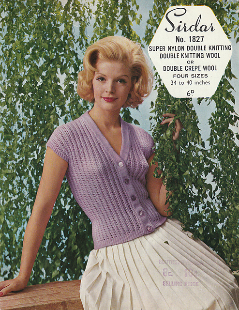 1827, Lady's Summer Jumper Cardigan