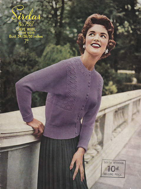 Lady's Dolman Cardigan 7567