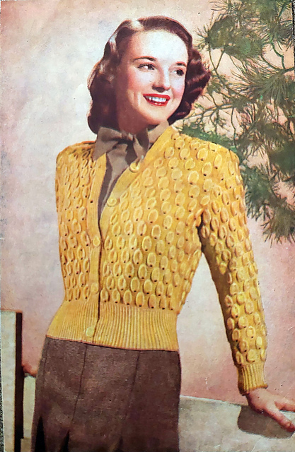 Ravelry: Pod-Stitch Cardigan pattern by My Home Magazine