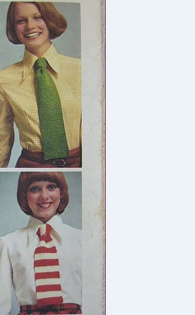 Crocheted Tie