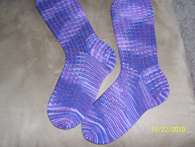 Mini-Cable Sandal Socks
