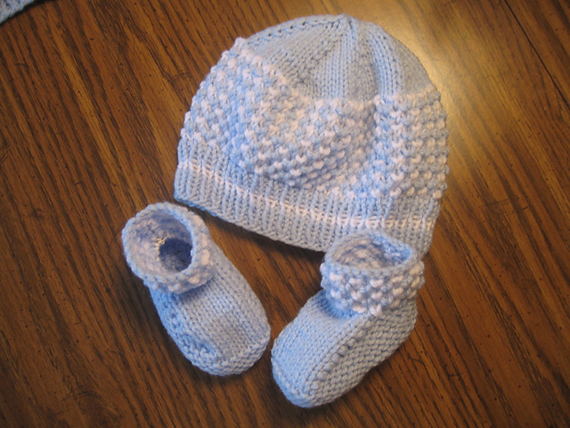 Little-Guy Hat and Booties