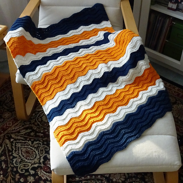 Baby Sports Fan Ripple Blanket