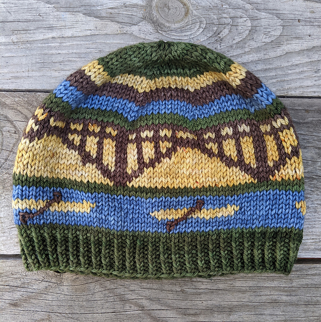 Ravelry: New River Gorge Beanie pattern by Nancy Bates