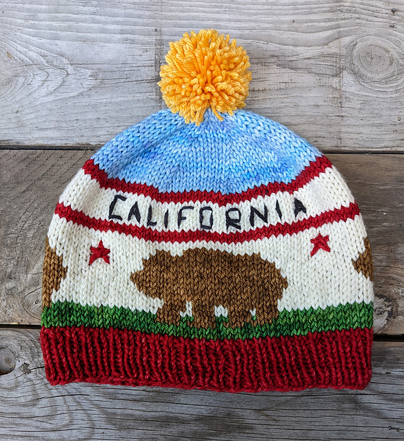 California State Flag Beanie