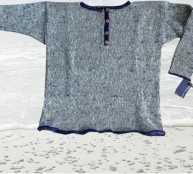 Fishermans Gansey for Grown-up Landlubbers