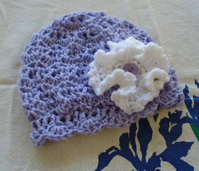 Detachable Flower Beanie