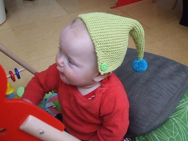 Pom Pom Pixie Hat