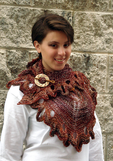 Whitsunday Butterfly Knitted Shawl