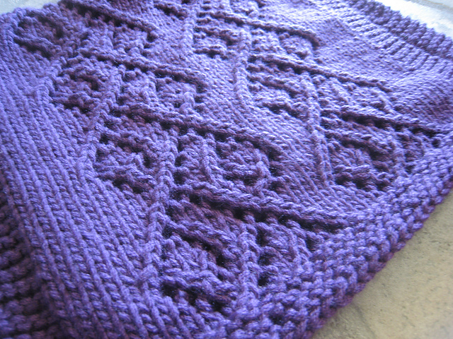 Diamond Buttoned Neckwarmer