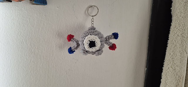 Magnemite keychain