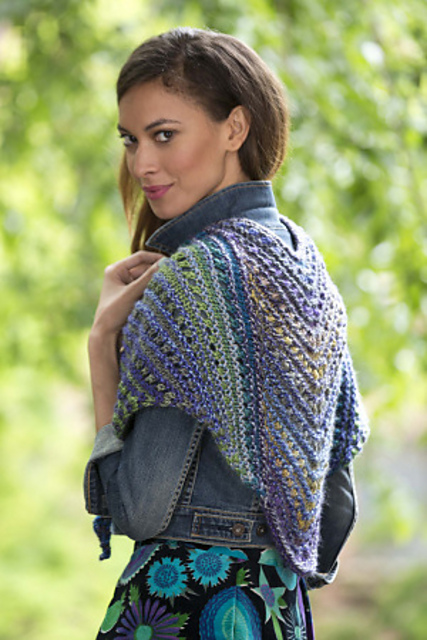 Simple Lace Shawl #L32067